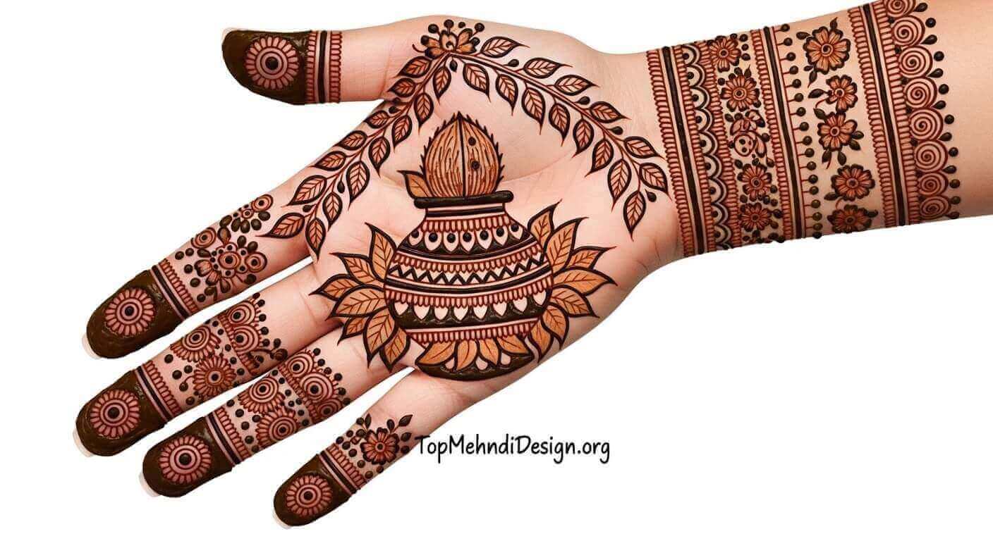 Navratri Mehndi Design 2026