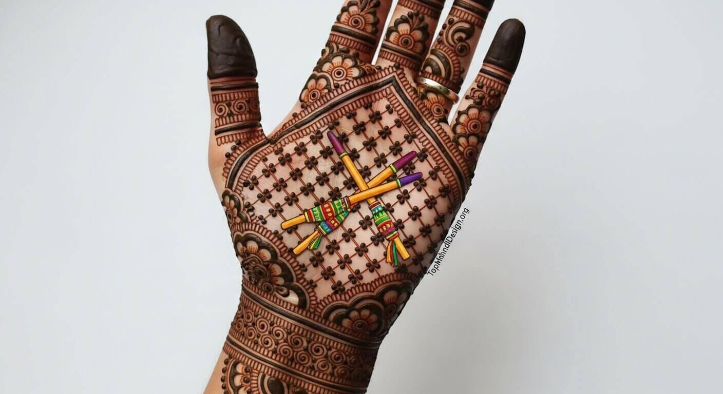 Navratri Mehndi Design 2026