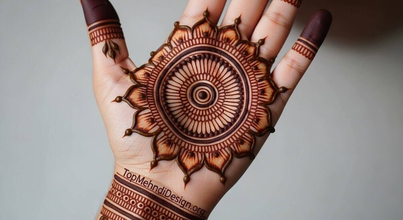 Navratri Mehndi Design 2026
