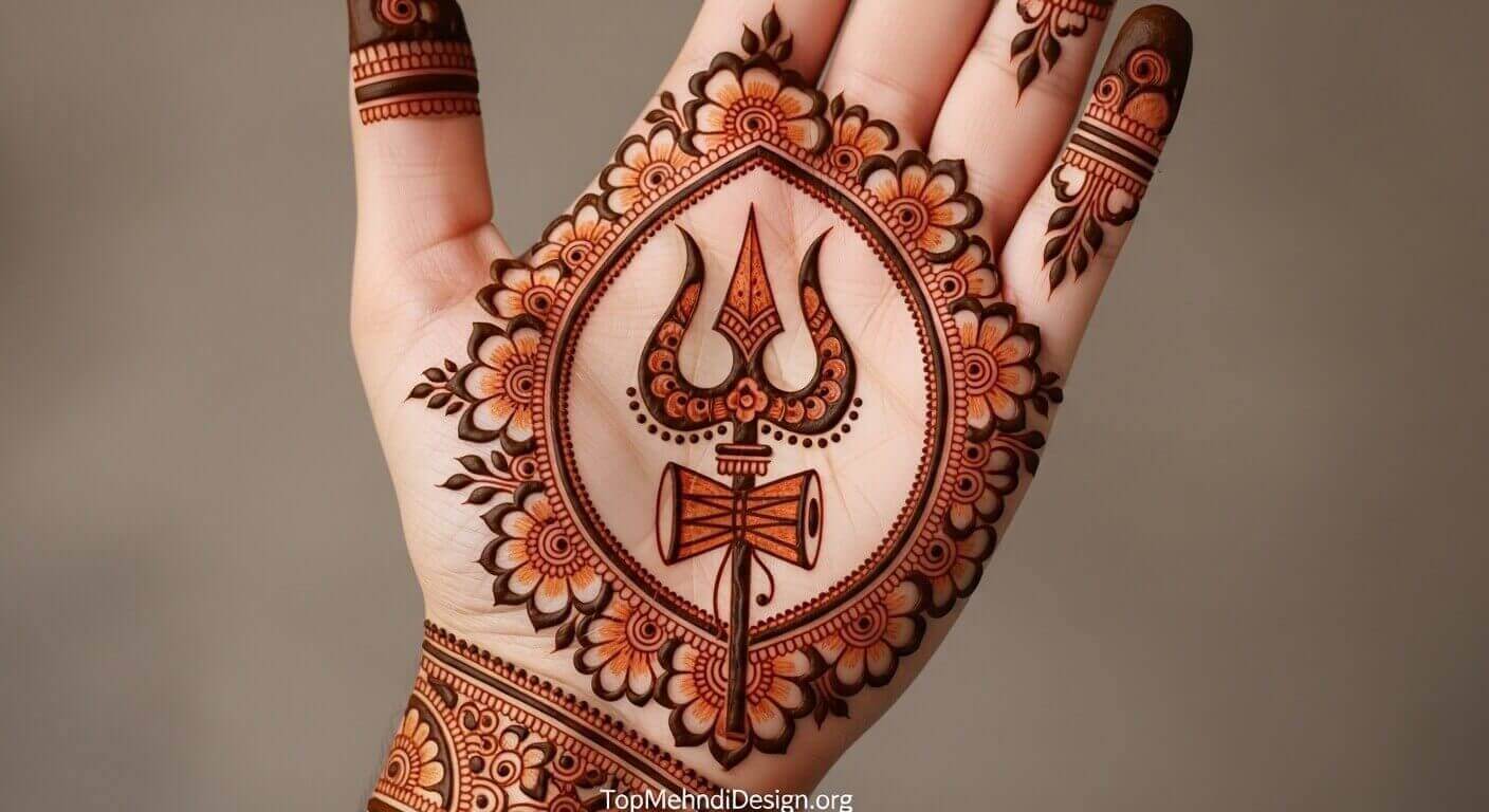 Navratri Mehndi Design 2026