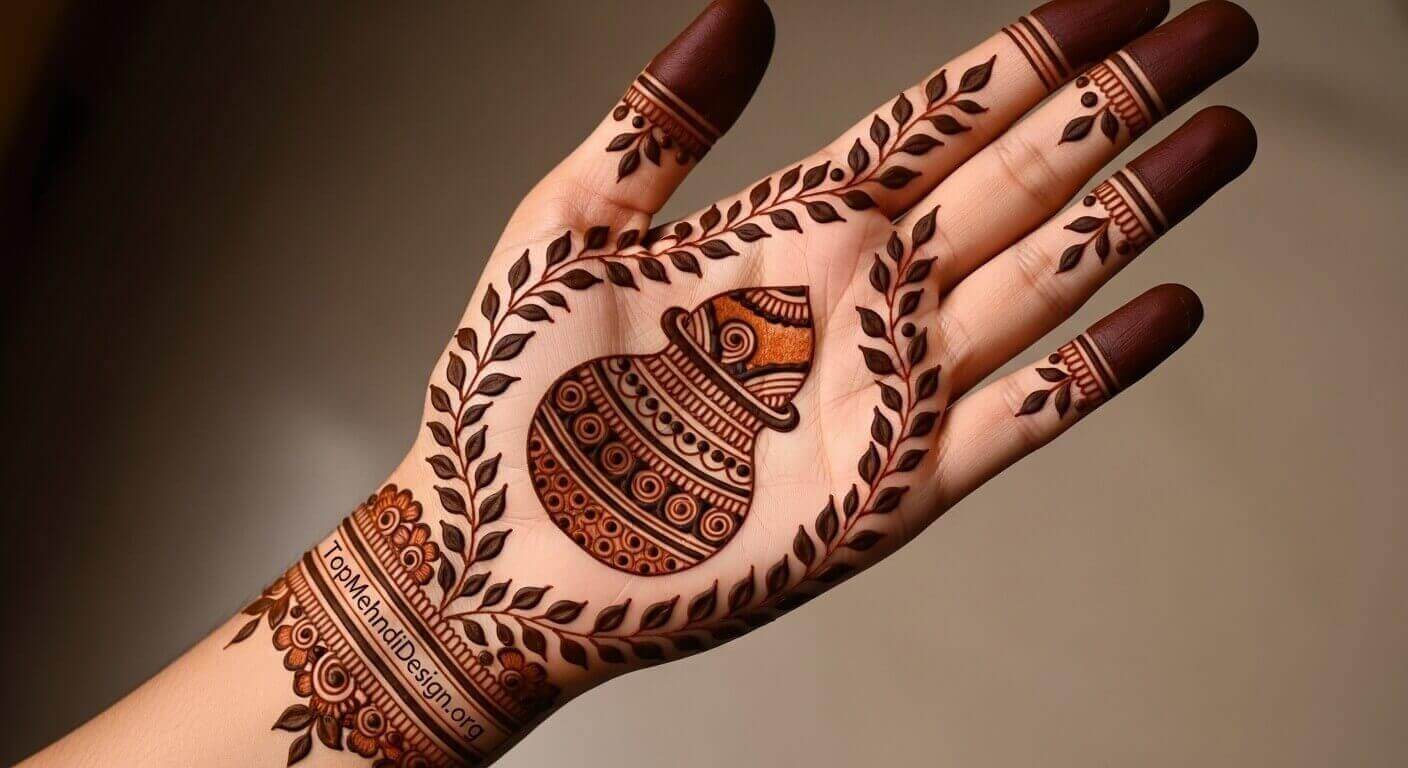 Navratri Mehndi Design 2026