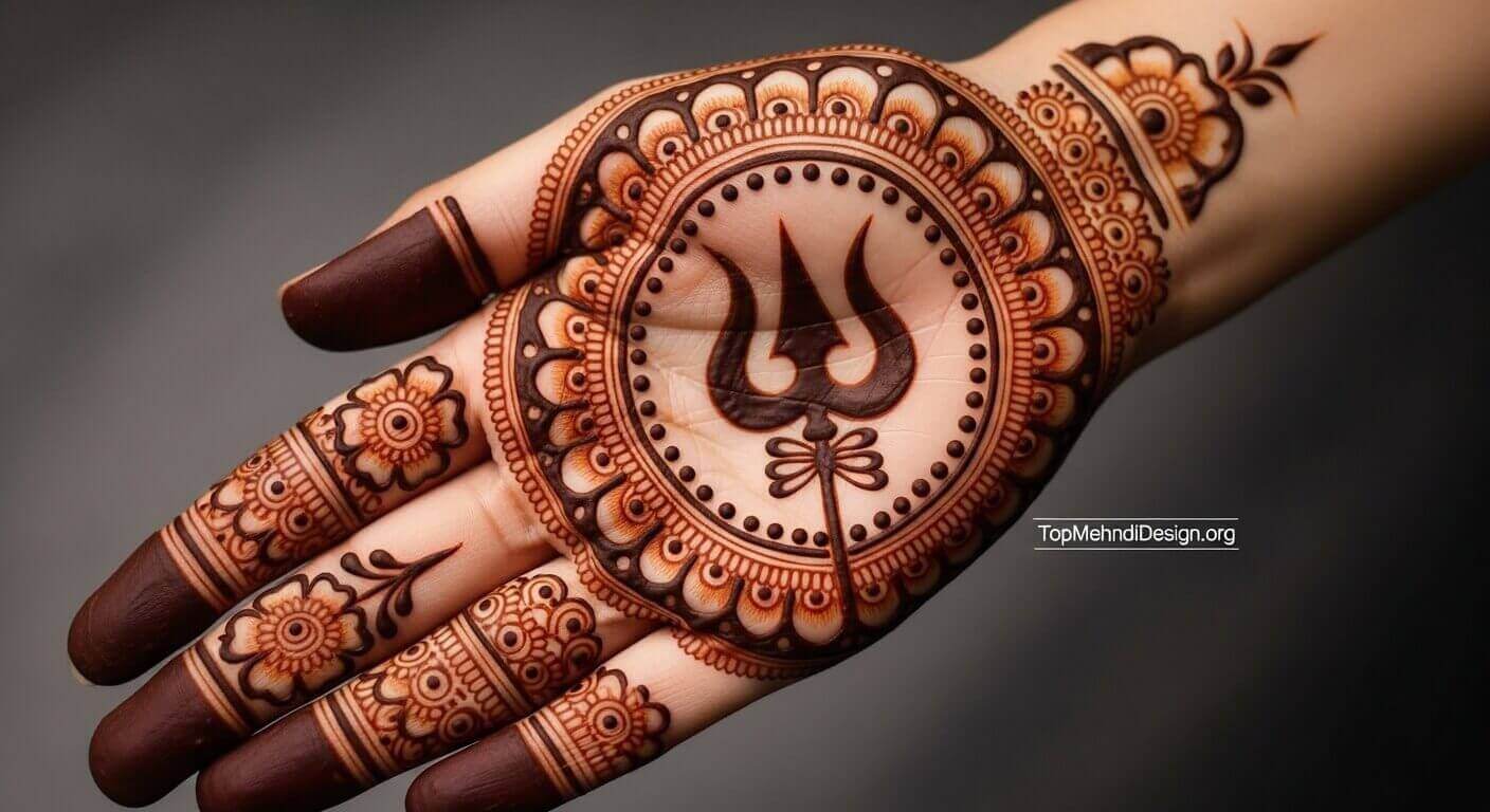 Navratri Mehndi Design 2026