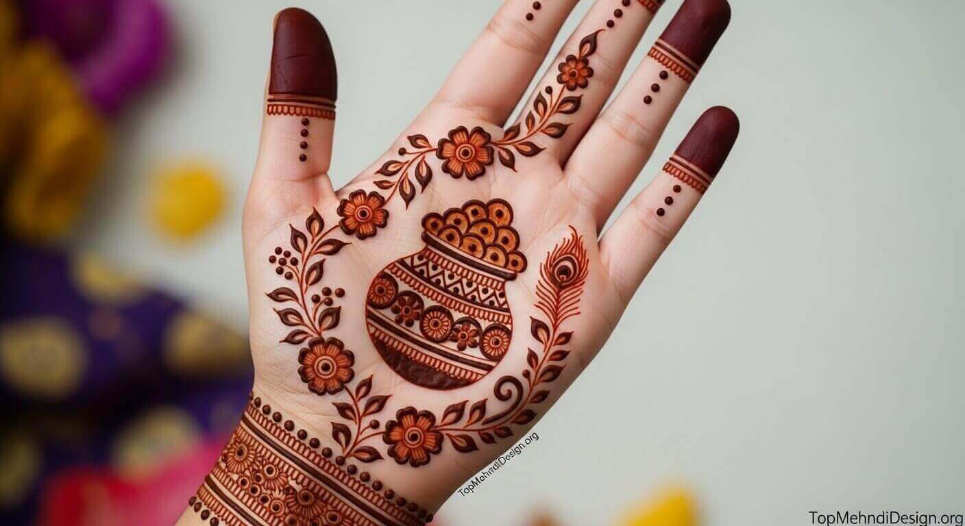 Navratri Mehndi Design 2026