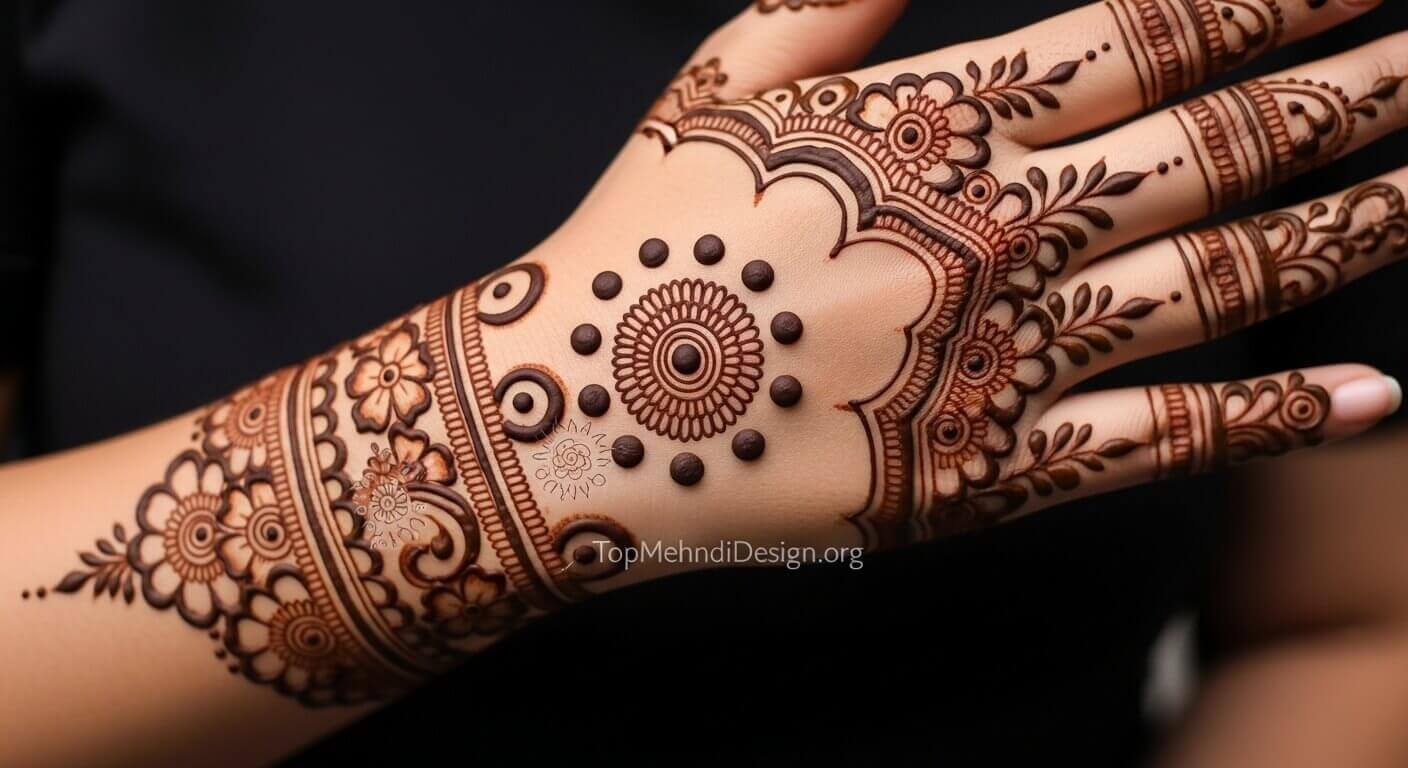 Navratri Mehndi Design 2026