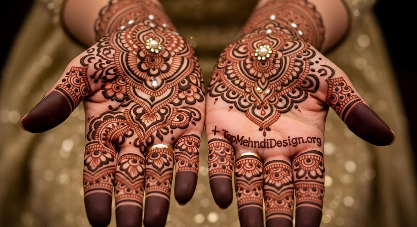 New Karwa Chauth Mehndi Design 2026