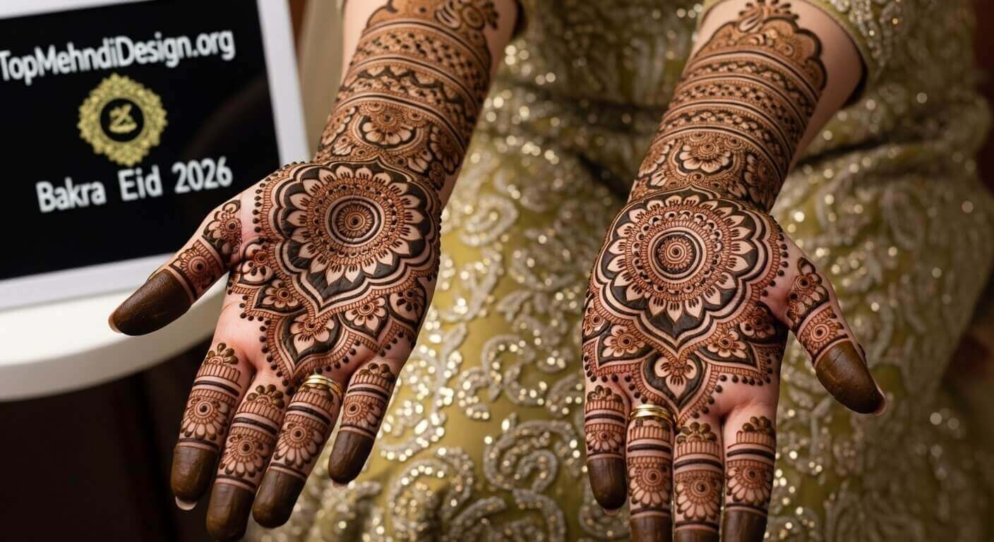 New Mehndi Design for Bakra Eid 2026