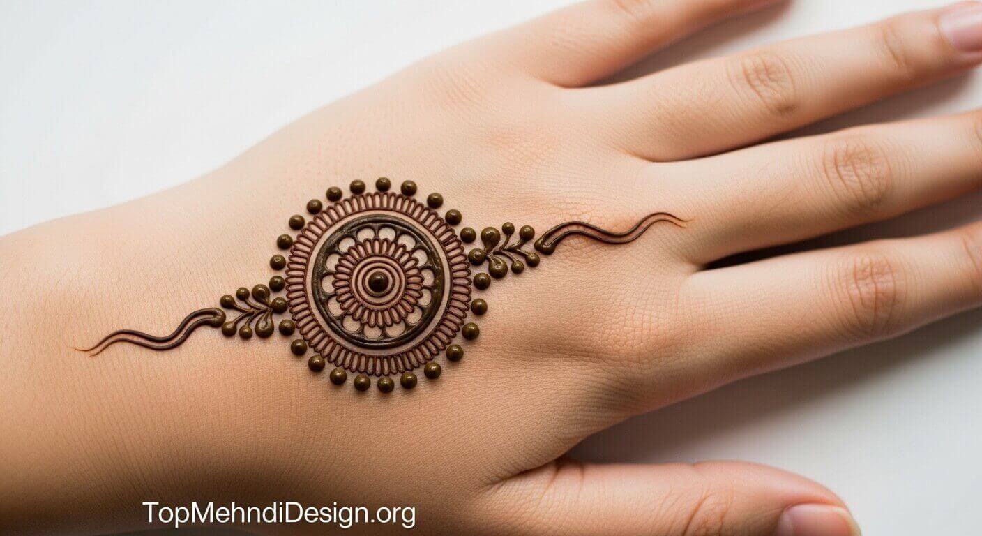 Raksha Bandhan Mehndi Design for Beginners 2026