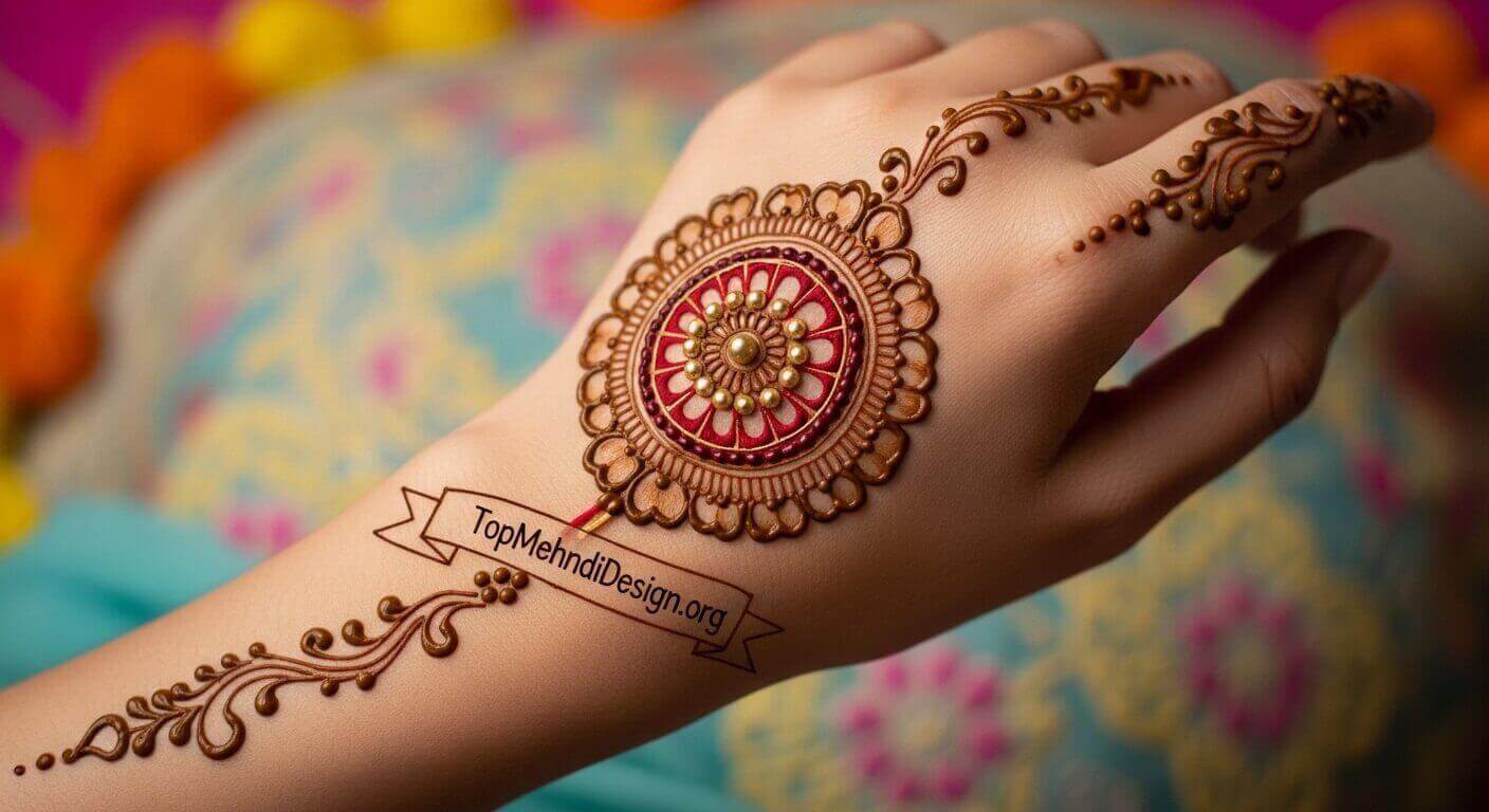 Raksha Bandhan Mehndi Design for Beginners 2026