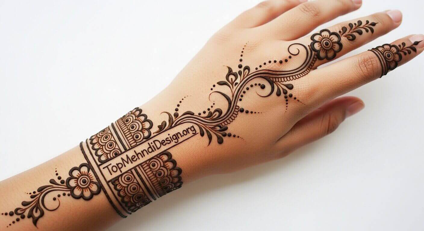 Raksha Bandhan Mehndi Design for Beginners 2026