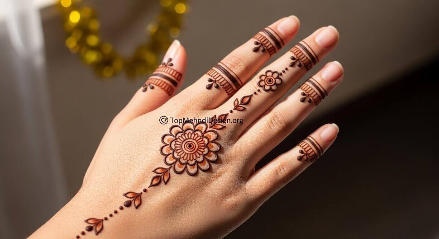 Raksha Bandhan Mehndi Design for Beginners 2026