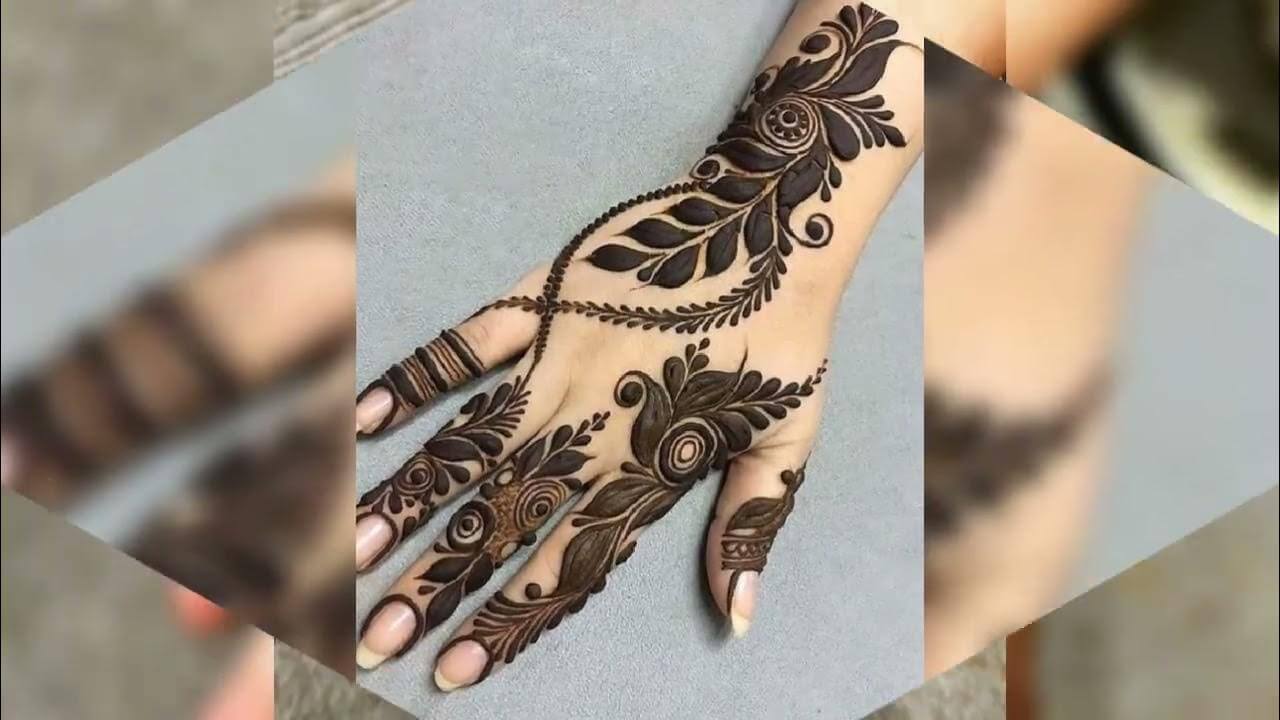 Rose Mehndi Design 2026
