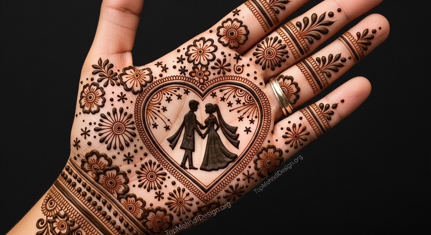 Mehndi Design for Sangeet 2026
