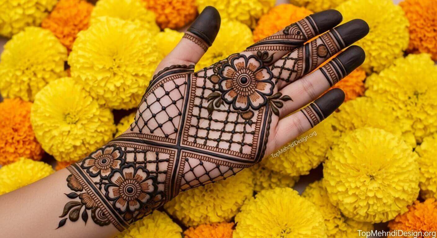 Mehndi Design for Sangeet 2026