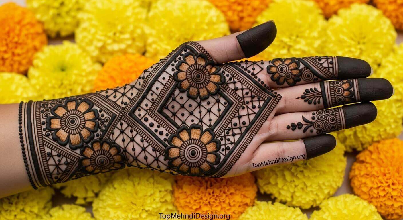 Mehndi Design for Sangeet 2026