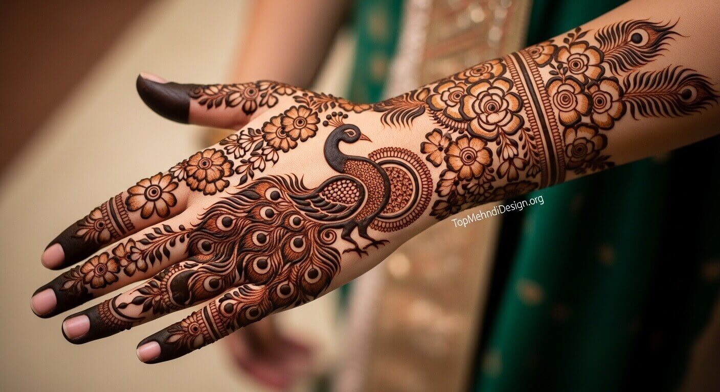 Mehndi Design for Sangeet 2026