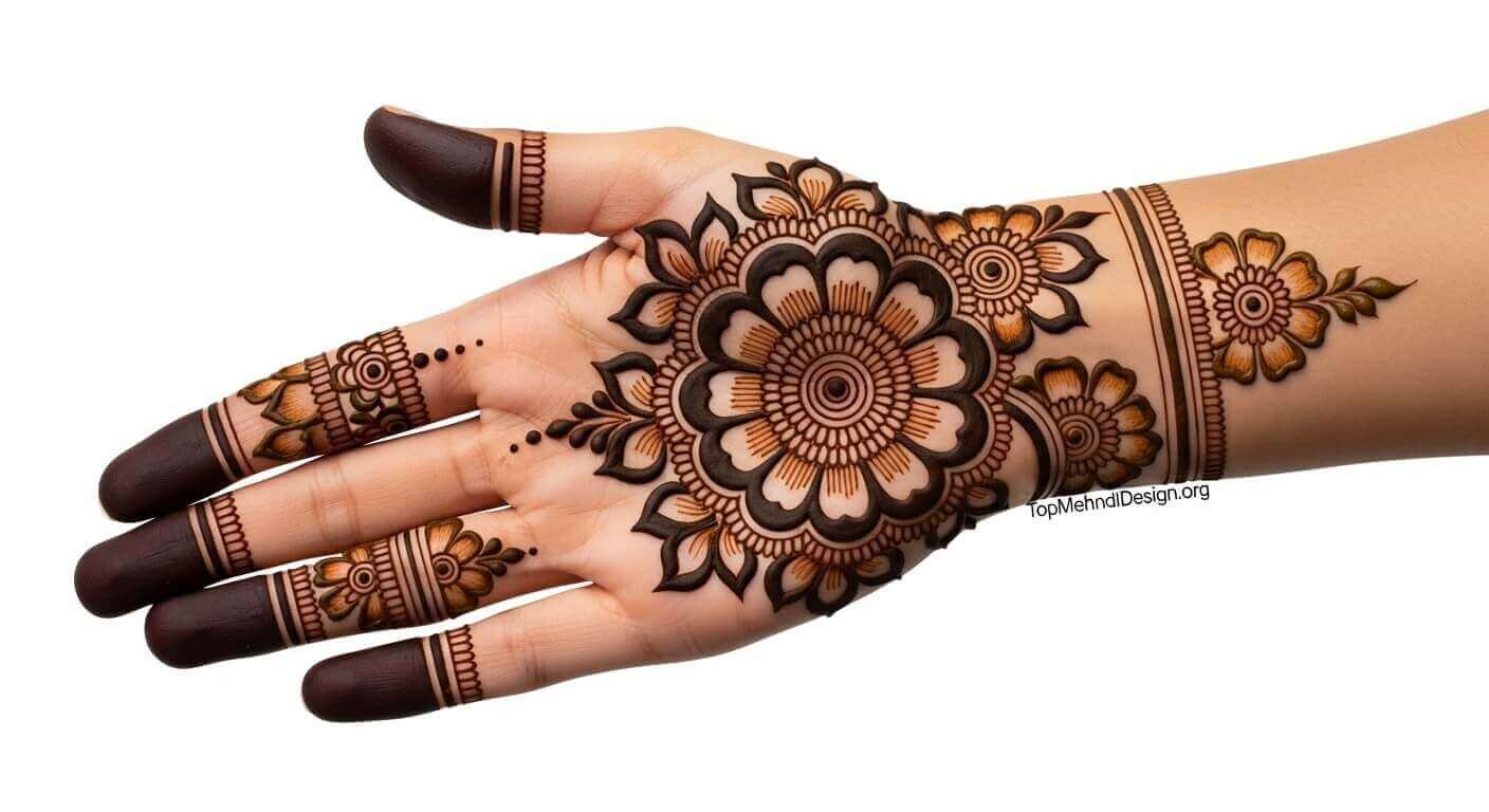 Mehndi Design for Sangeet 2026