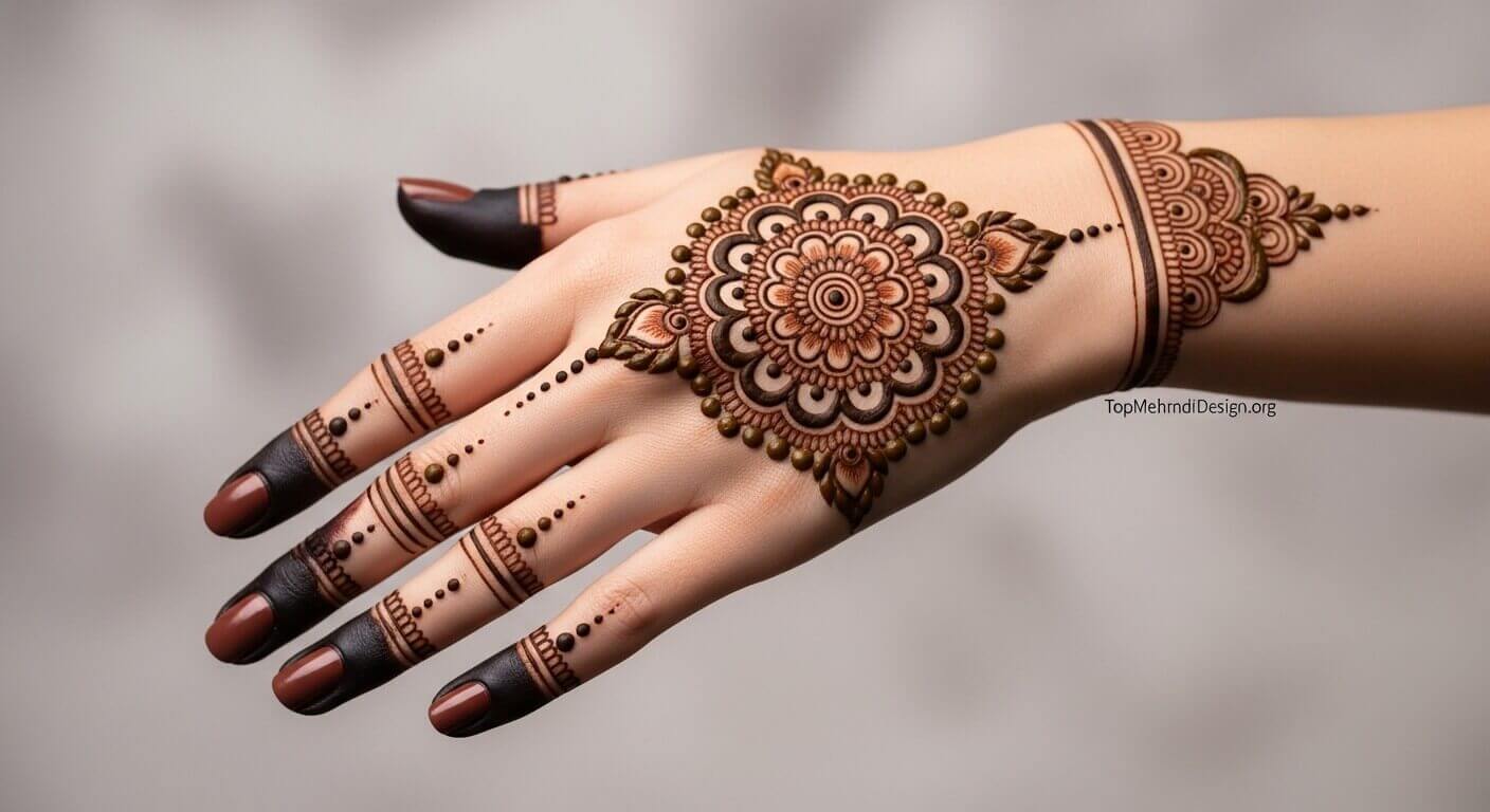 Mehndi Design for Sangeet 2026