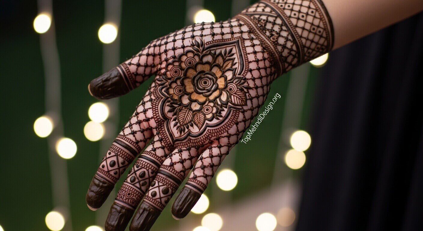 Mehndi Design for Sangeet 2026