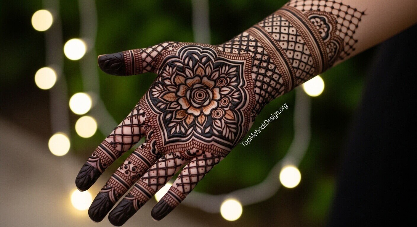 Mehndi Design for Sangeet 2026
