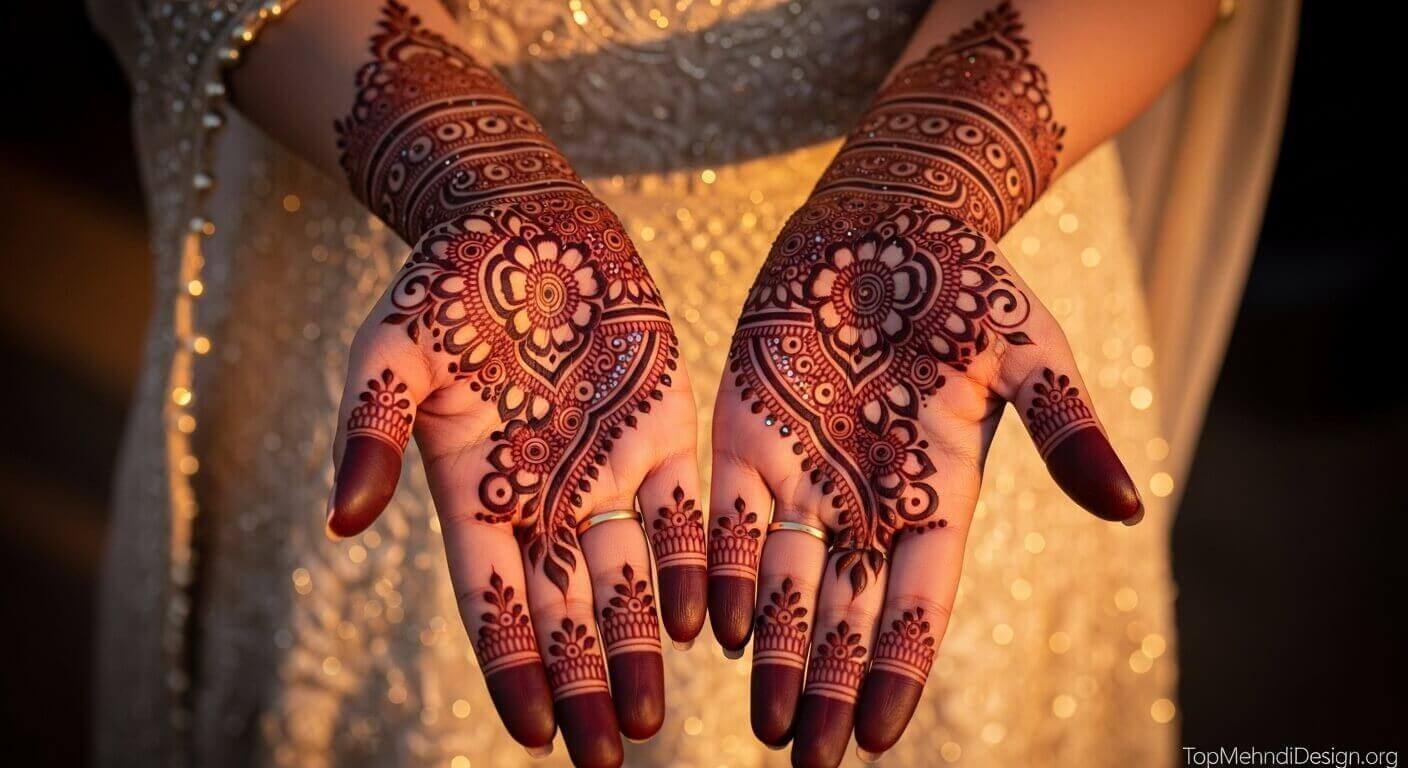 Mehndi Design for Sangeet 2026