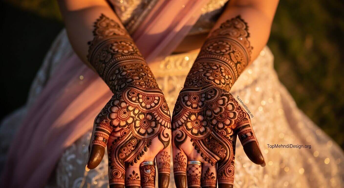 Mehndi Design for Sangeet 2026
