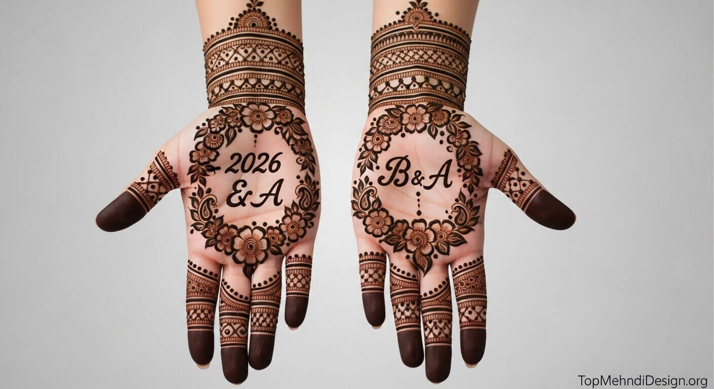 Mehndi Design for Sangeet 2026
