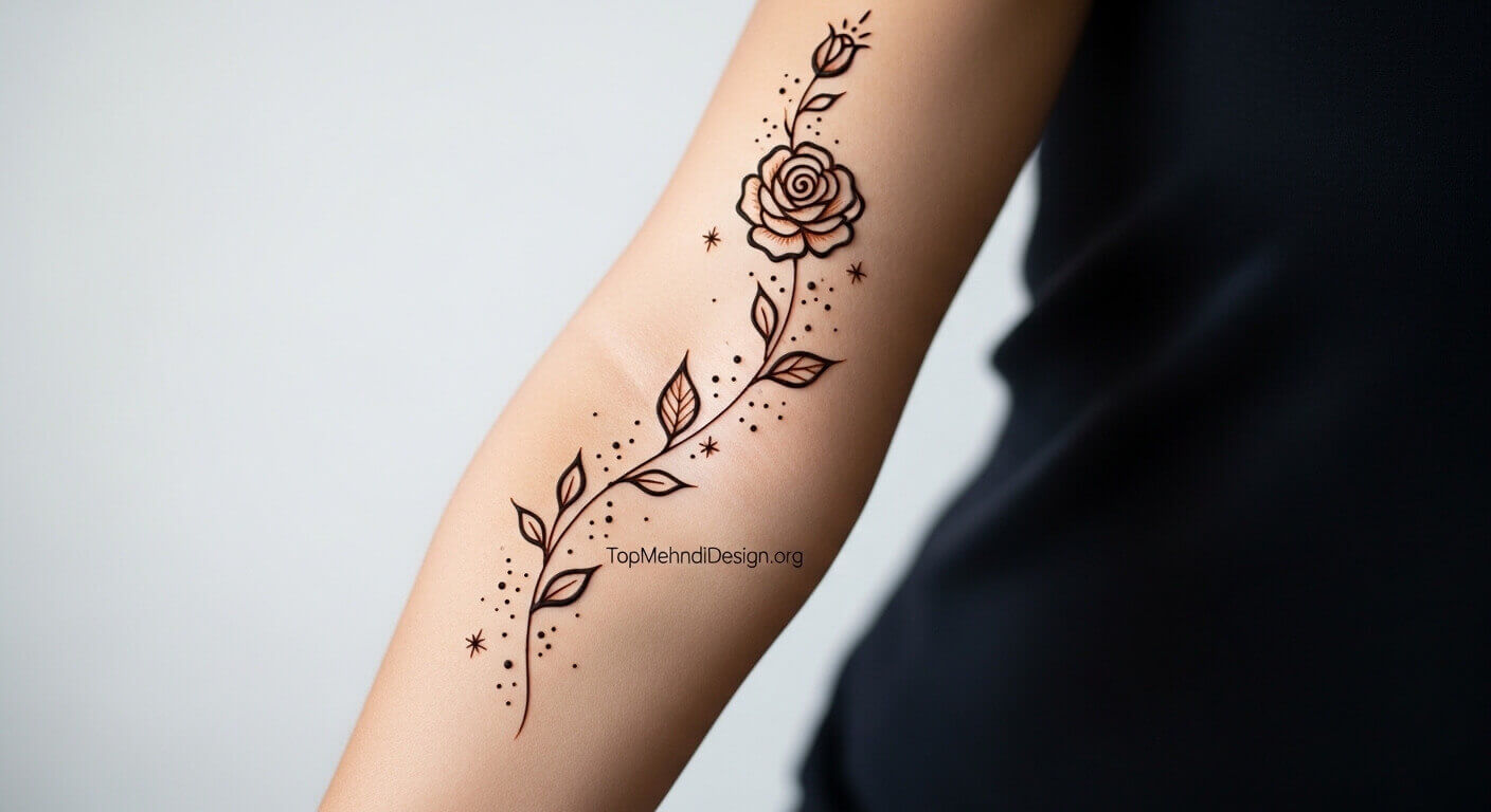 Mehndi Design for Sangeet 2026