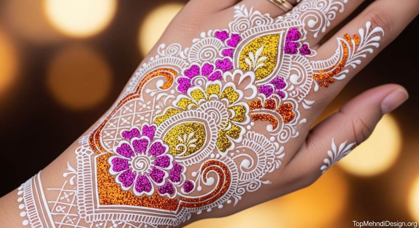 Mehndi Design for Sangeet 2026