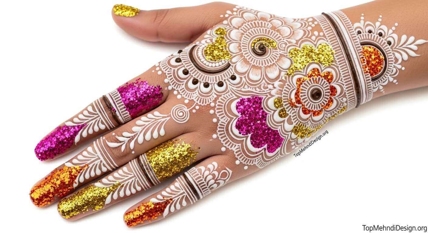 Mehndi Design for Sangeet 2026