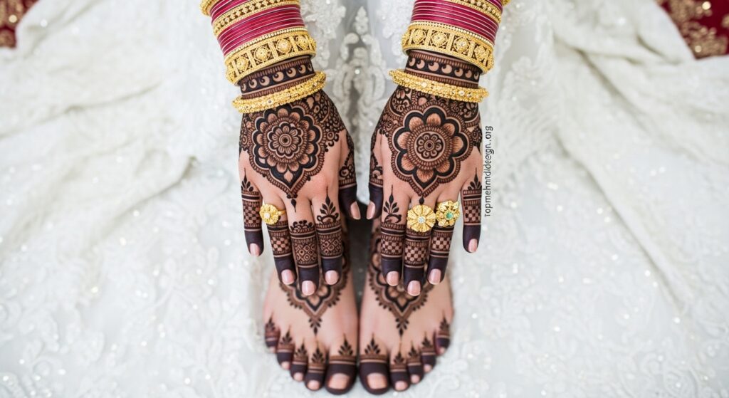 Simple Arabic Mehndi Design 2026
