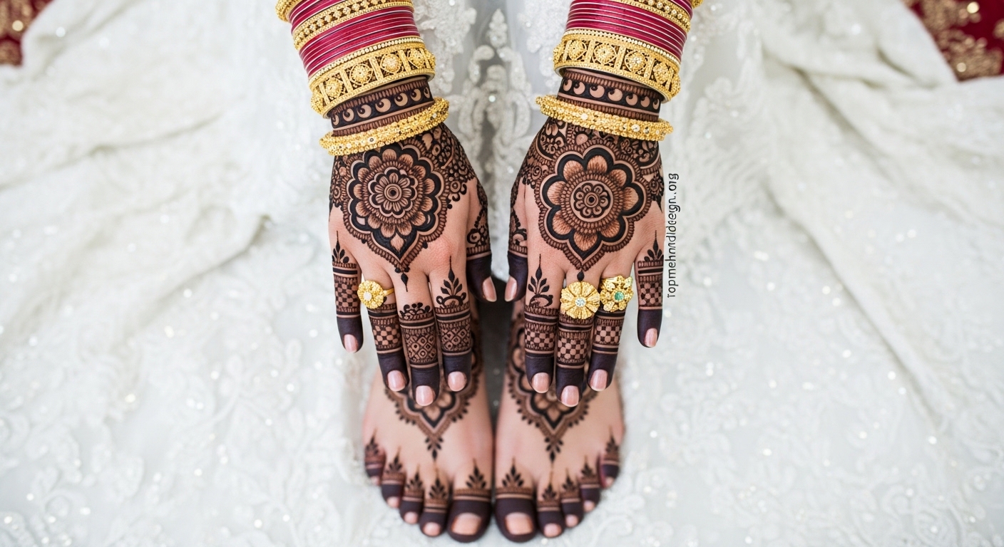 Simple Arabic Mehndi Design 2026