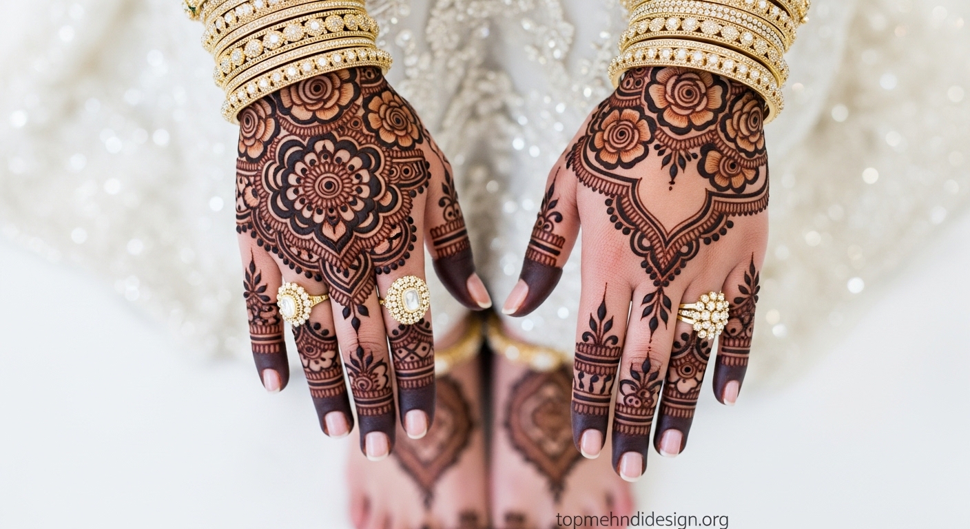 Simple Arabic Mehndi Design 2026
