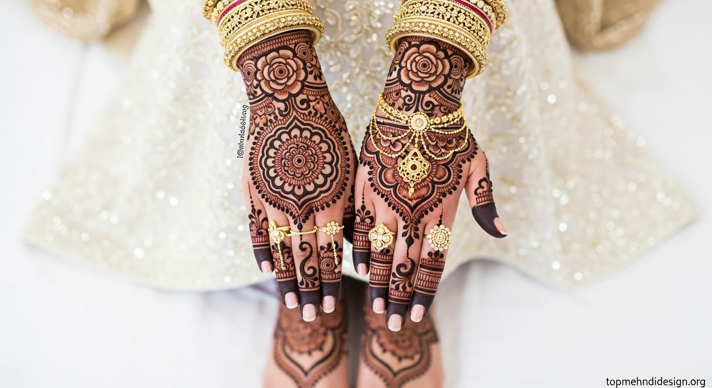 Simple Arabic Mehndi Design 2026