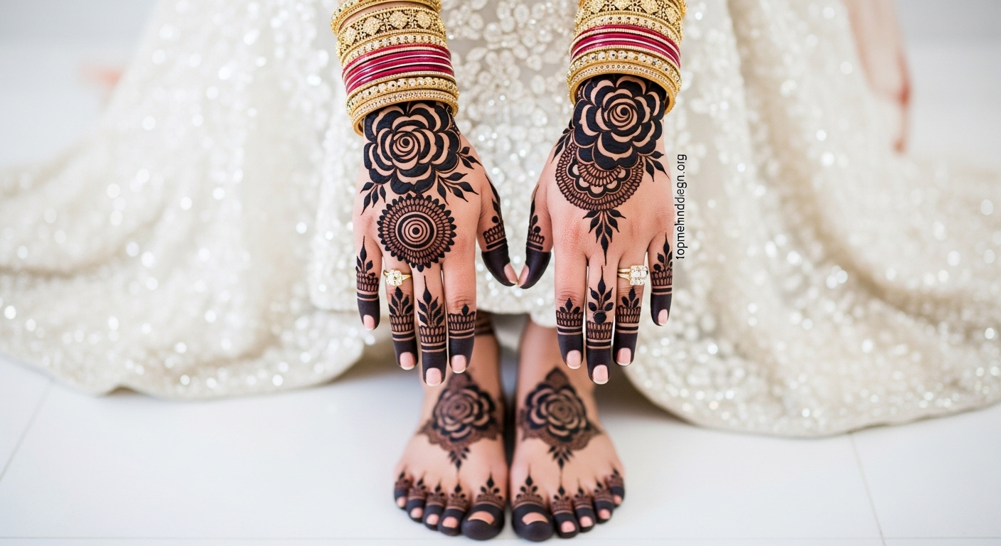 Simple Arabic Mehndi Design 2026