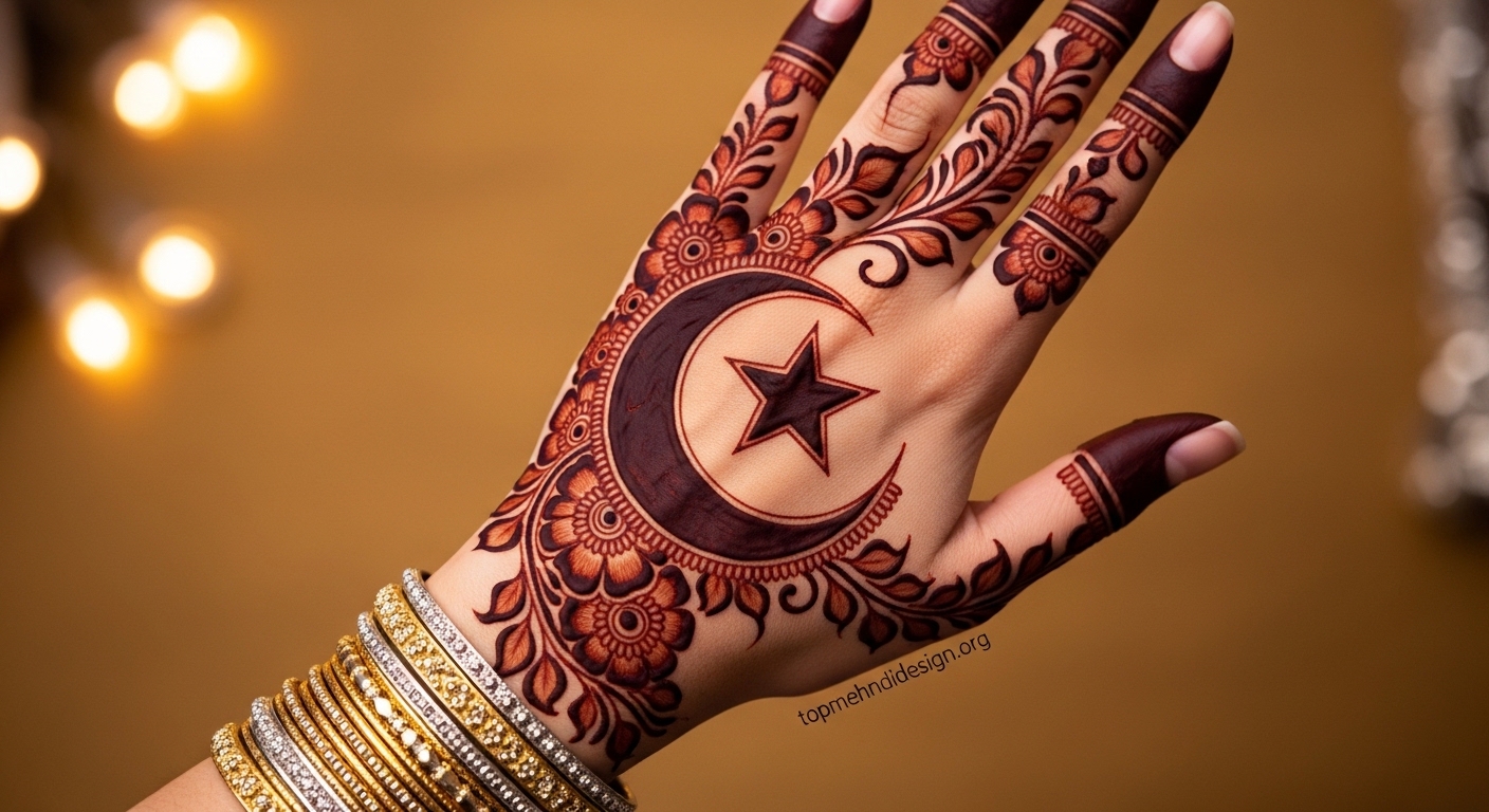 Simple Arabic Mehndi Design 2026