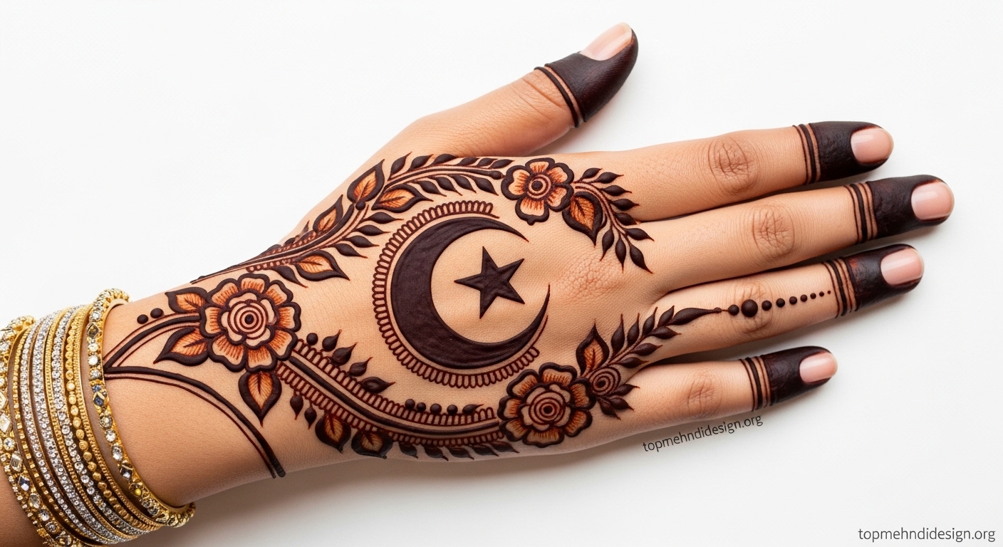 Simple Arabic Mehndi Design 2026