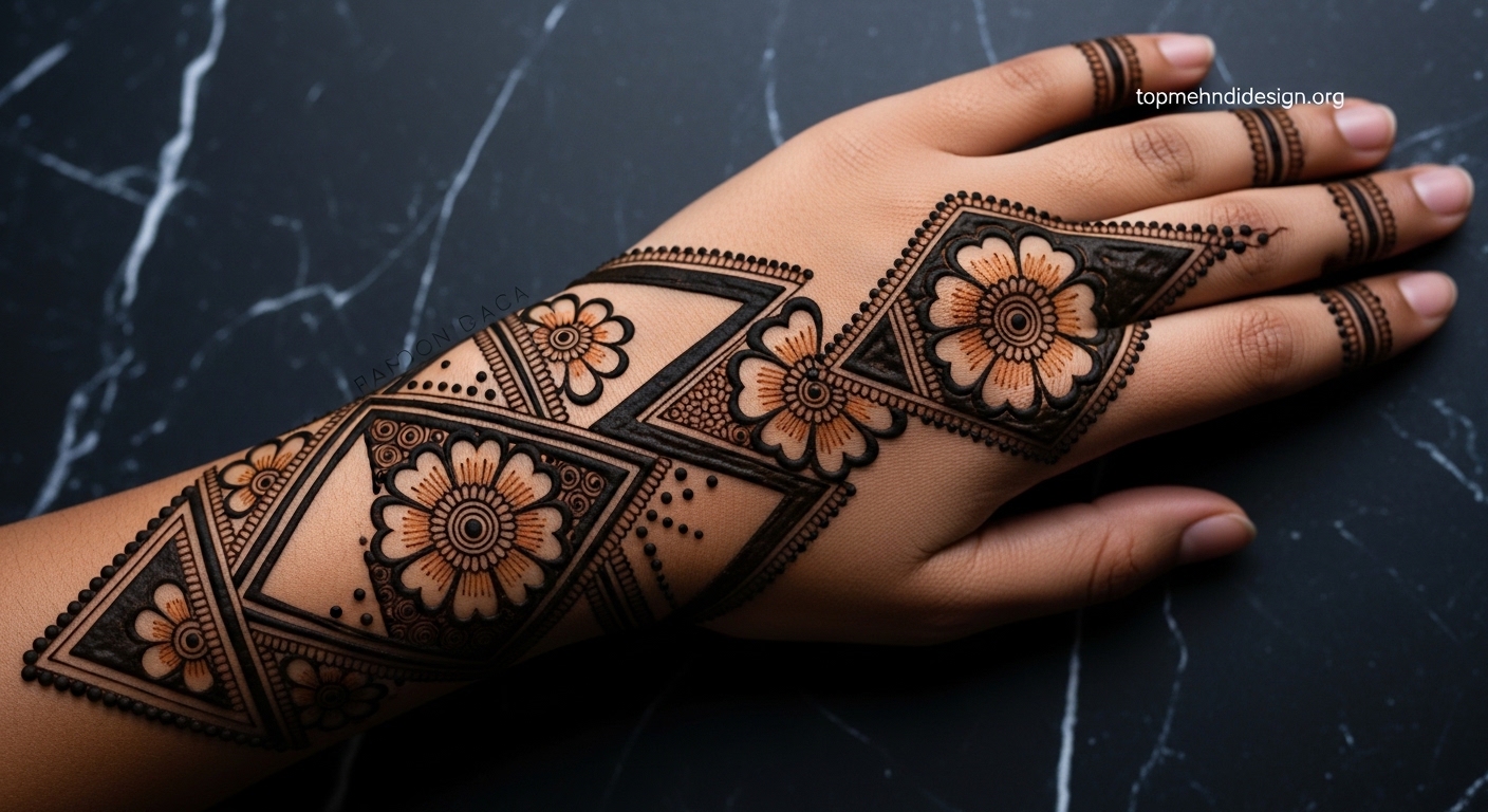 Simple Arabic Mehndi Design 2026
