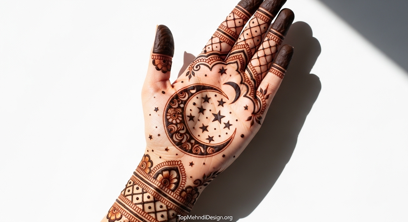 Simple Arabic Mehndi Design Front Hand 2026