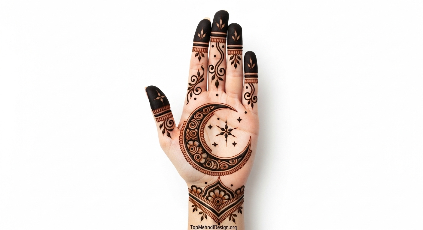 Simple Arabic Mehndi Design Front Hand 2026