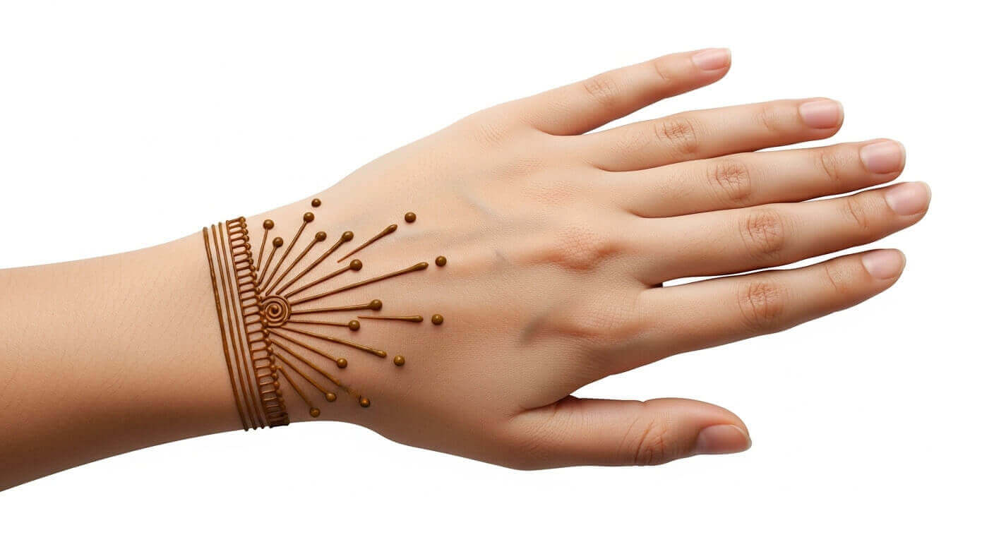 Simple Diwali Mehndi Design Back Hand 2026