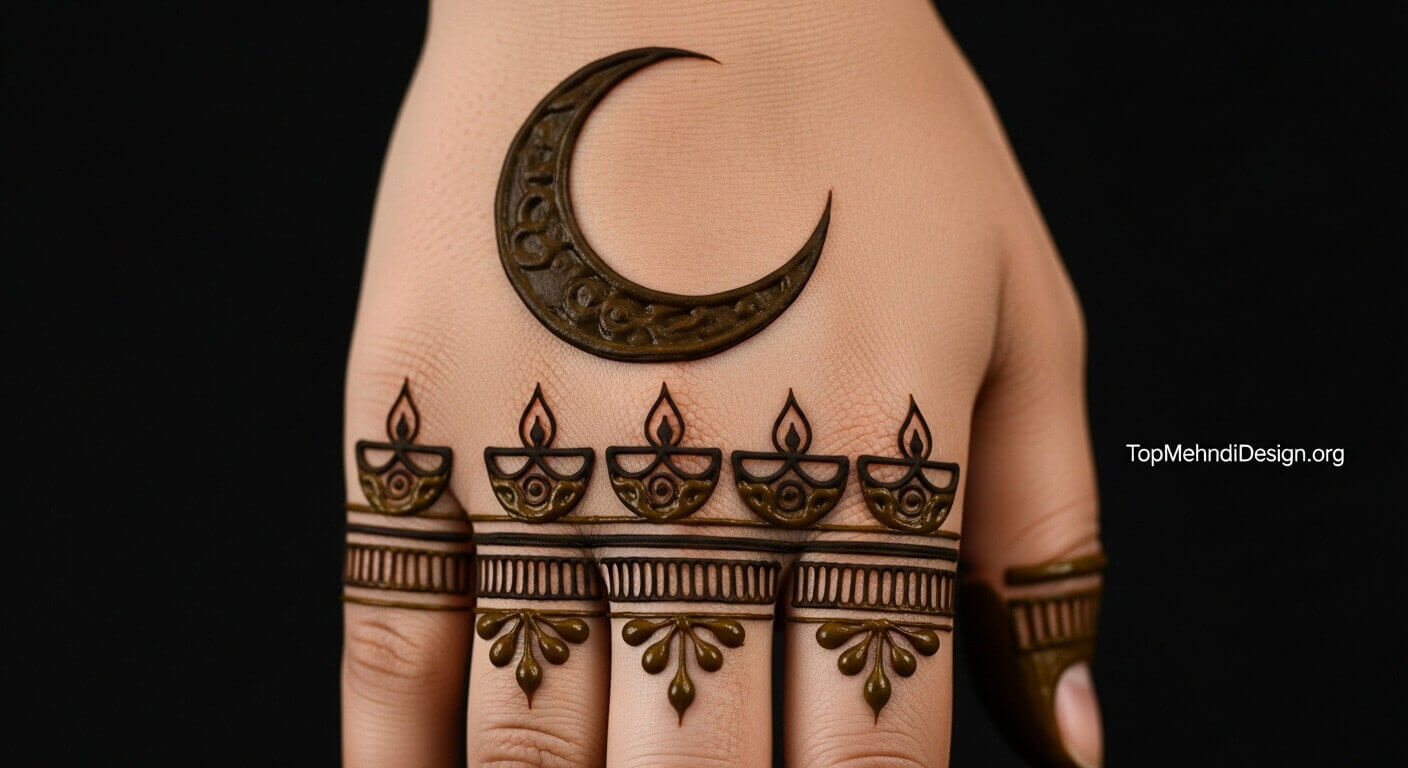 Simple Diwali Mehndi Design Back Hand 2026