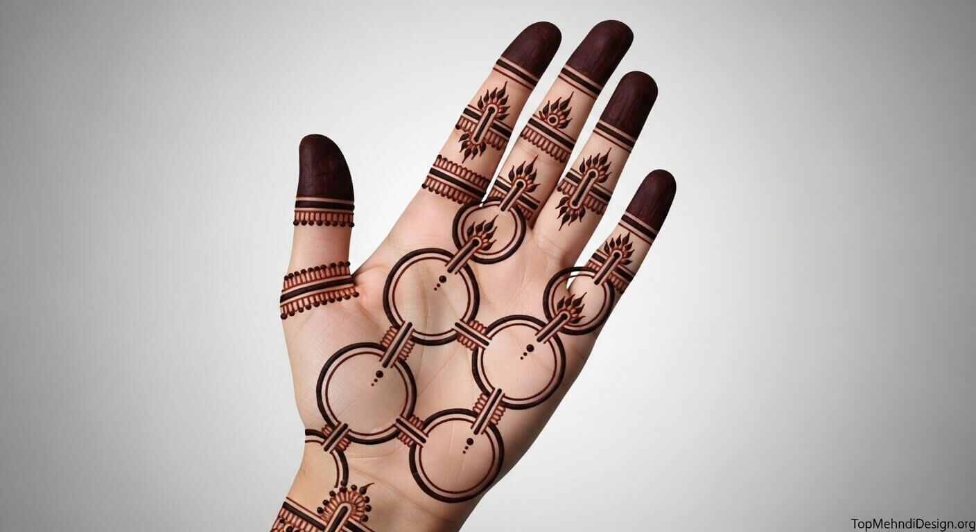 Simple Diwali Mehndi Design Back Hand 2026