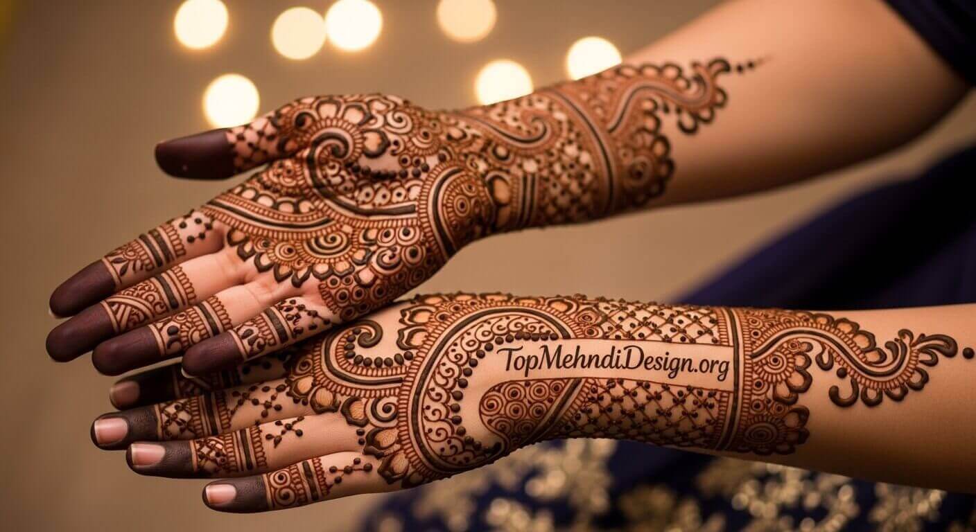 Simple Navratri Mehndi Design for Beginners 2026