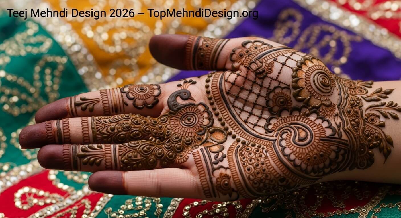 Teej Mehndi Design 2026