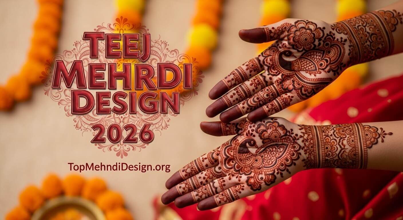 Teej Mehndi Design 2026