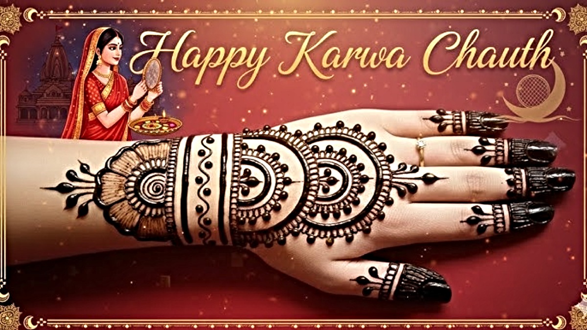 New Karwa Chauth Mehndi Design 2026