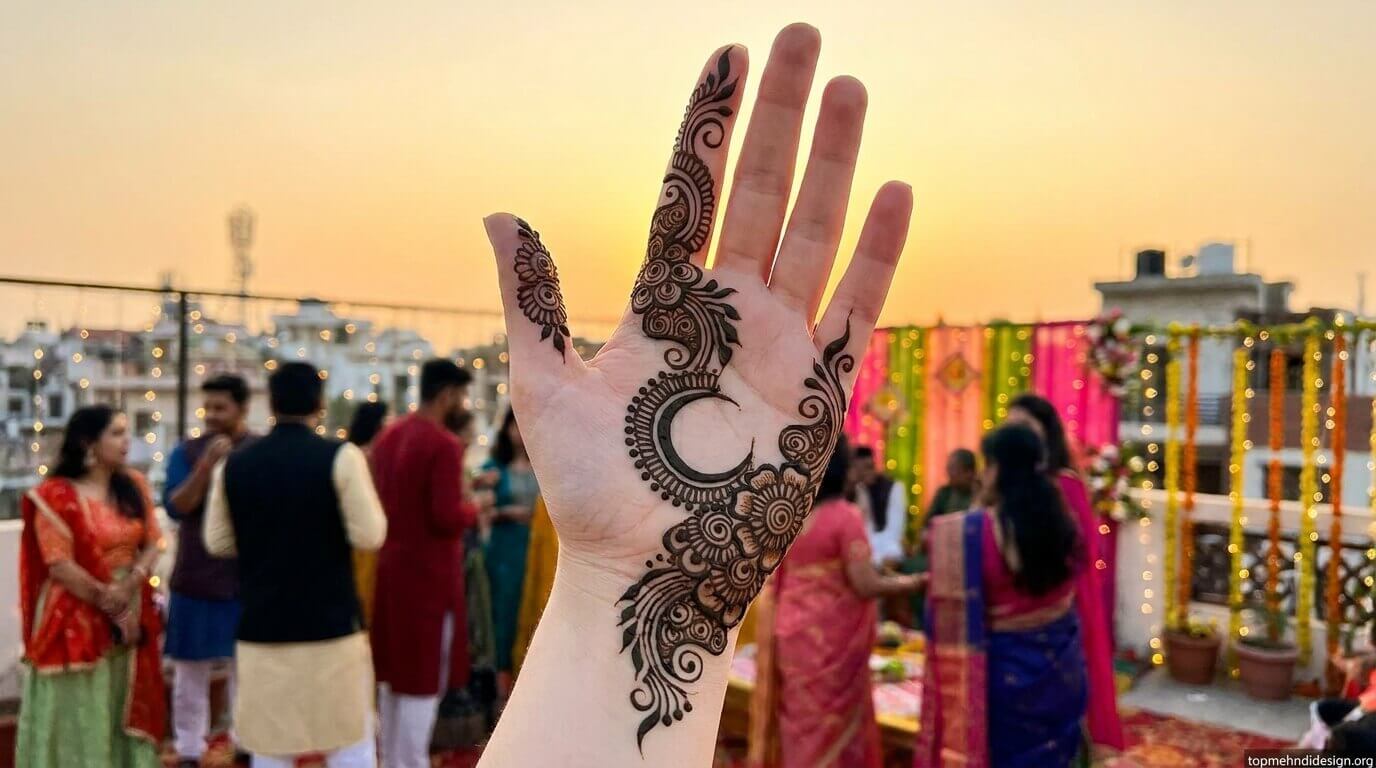 Bakra Eid Mehndi Design Arabic Simple 2026