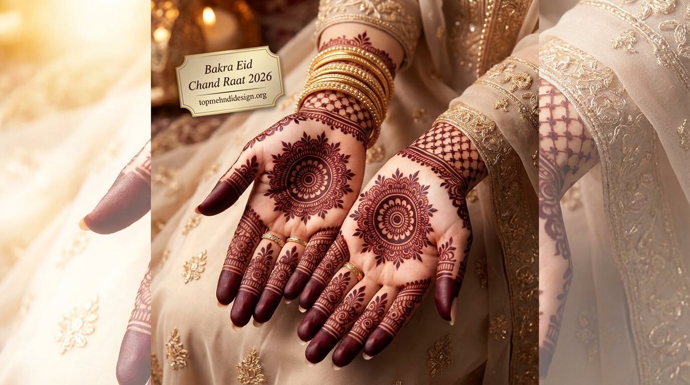 Bakra Eid Chand Raat Mehndi Design 2026