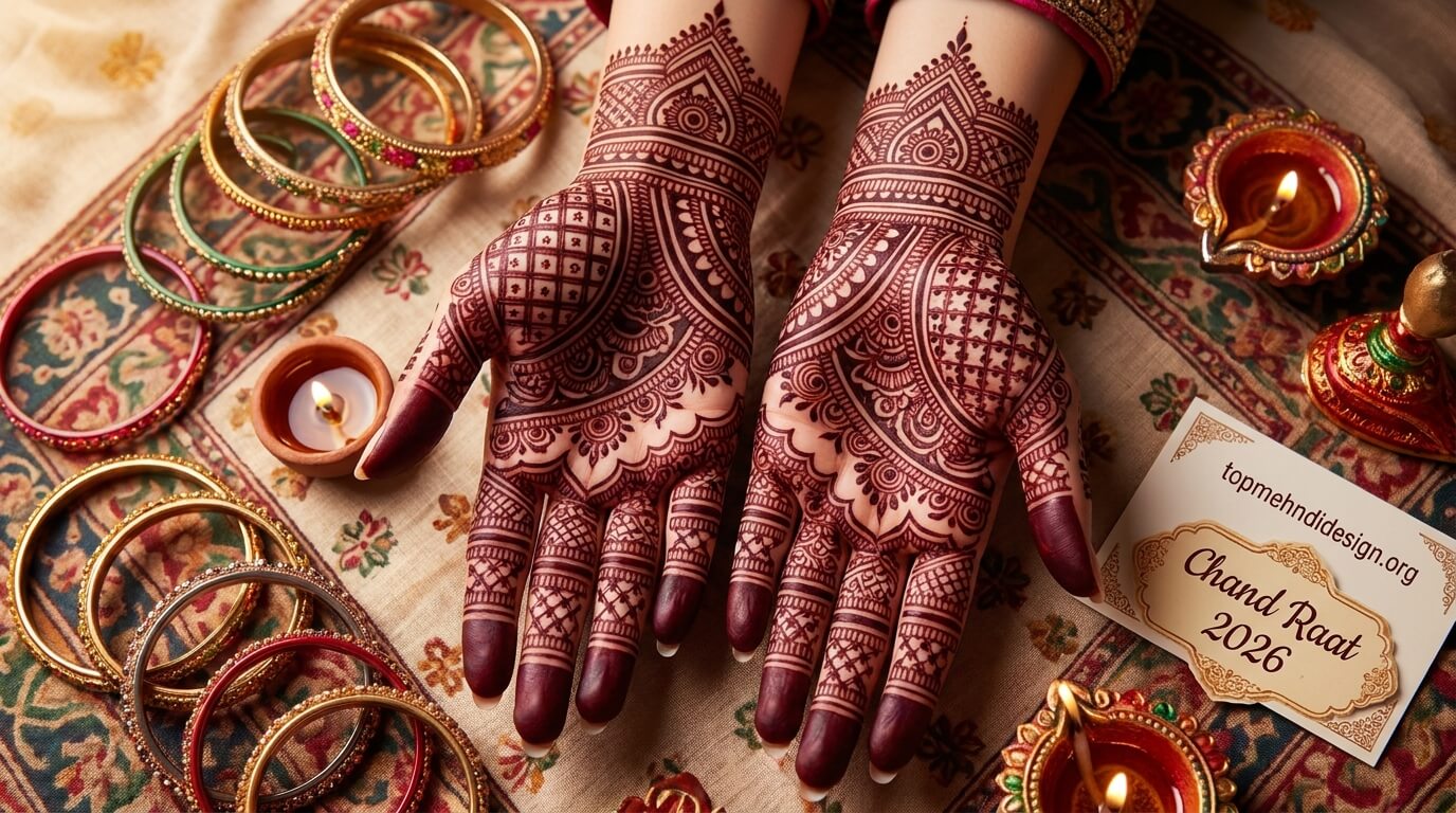 Bakra Eid Chand Raat Mehndi Design 2026