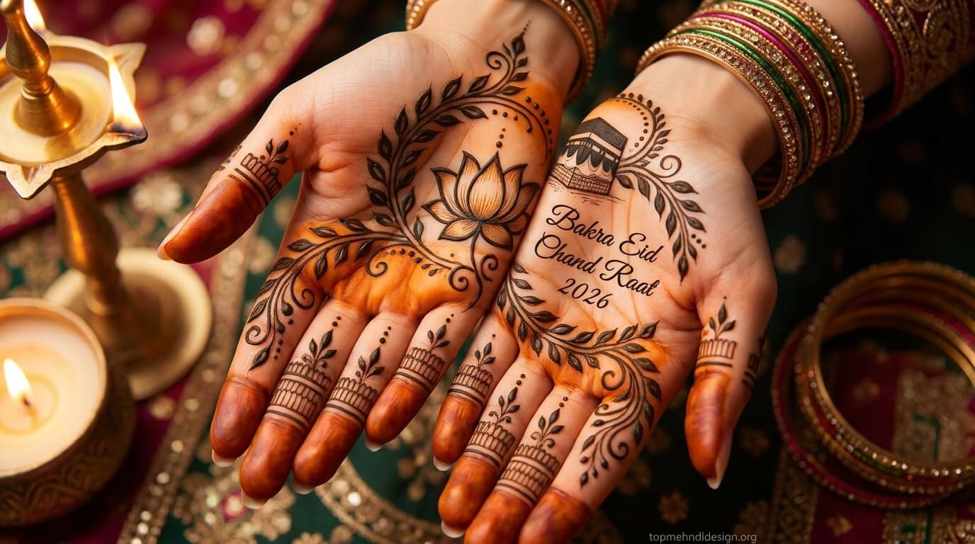 Bakra Eid Chand Raat Mehndi Design 2026